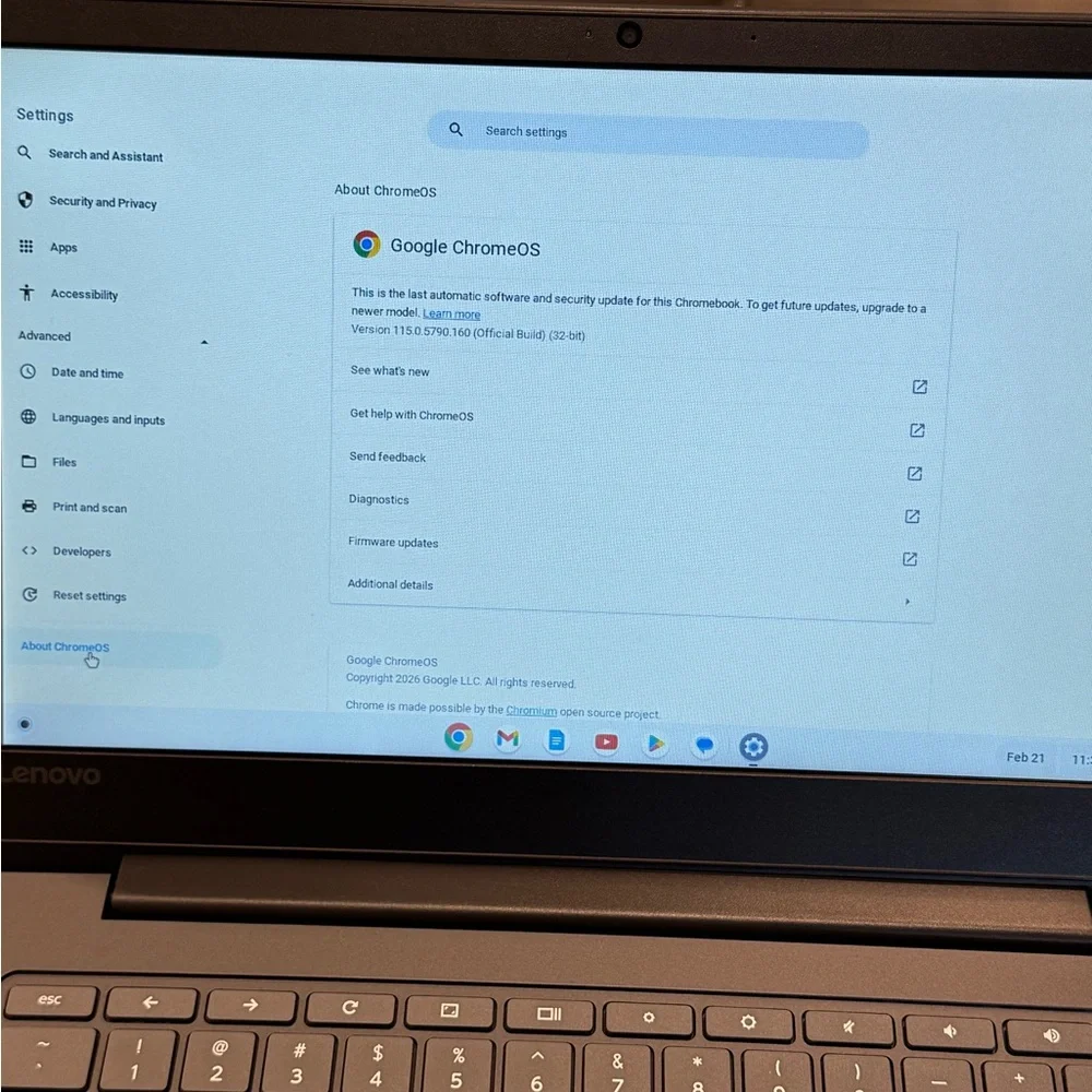 Lenovo Chromebook S330